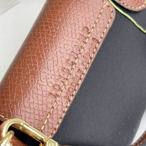 Longchamp Le Pliage Original Black Clutch Bag Women - Picture 6 of 8